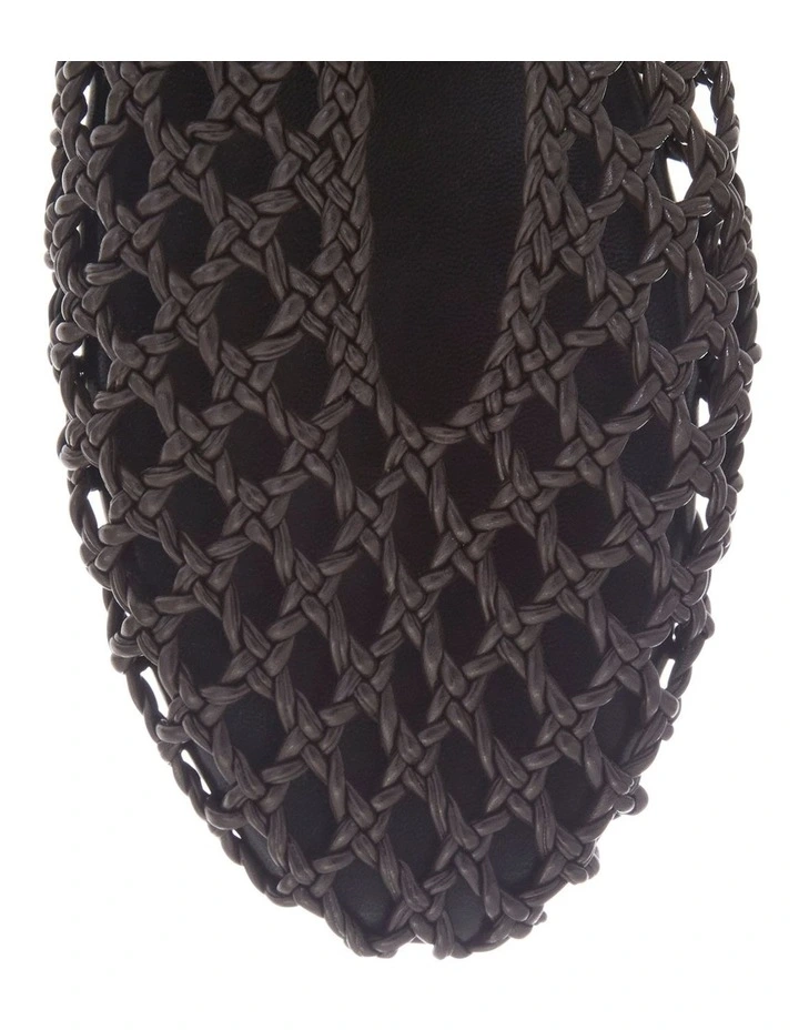 Ella Ballet Flats in Chocolate Weave image 5
