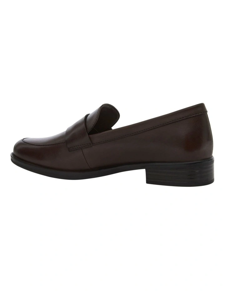 Infinity Loafer in Chocolate Leather image 3