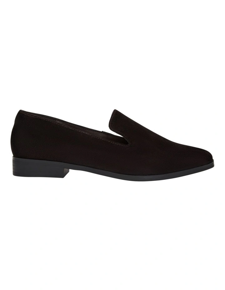 Manor Flat Shoes in Chocolate Suede image 1