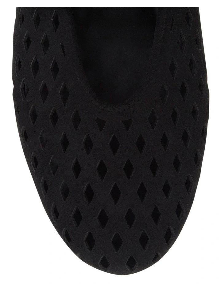 Tegan Ballet Flats in Black Micro image 4