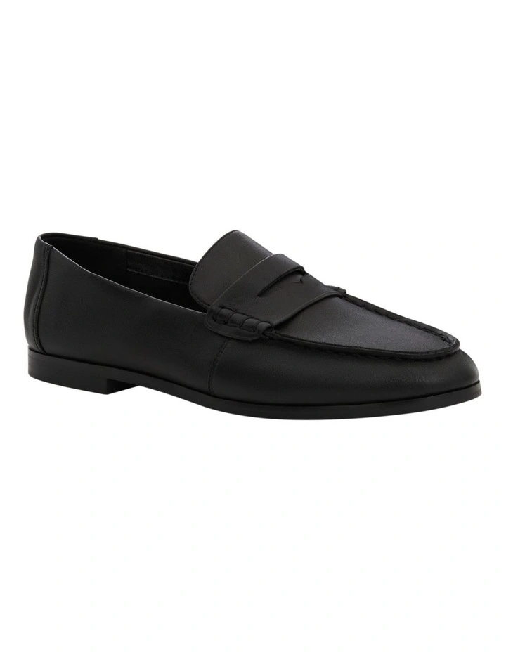 Spartan Loafers in Black Leather image 2