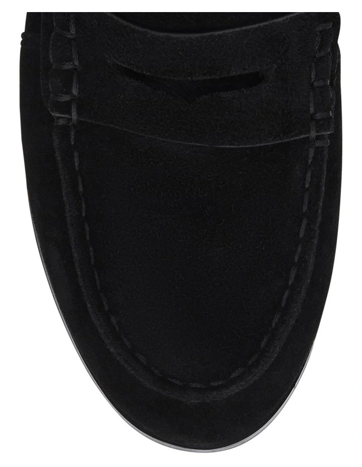 Spartan Loafers in Black Suede image 4