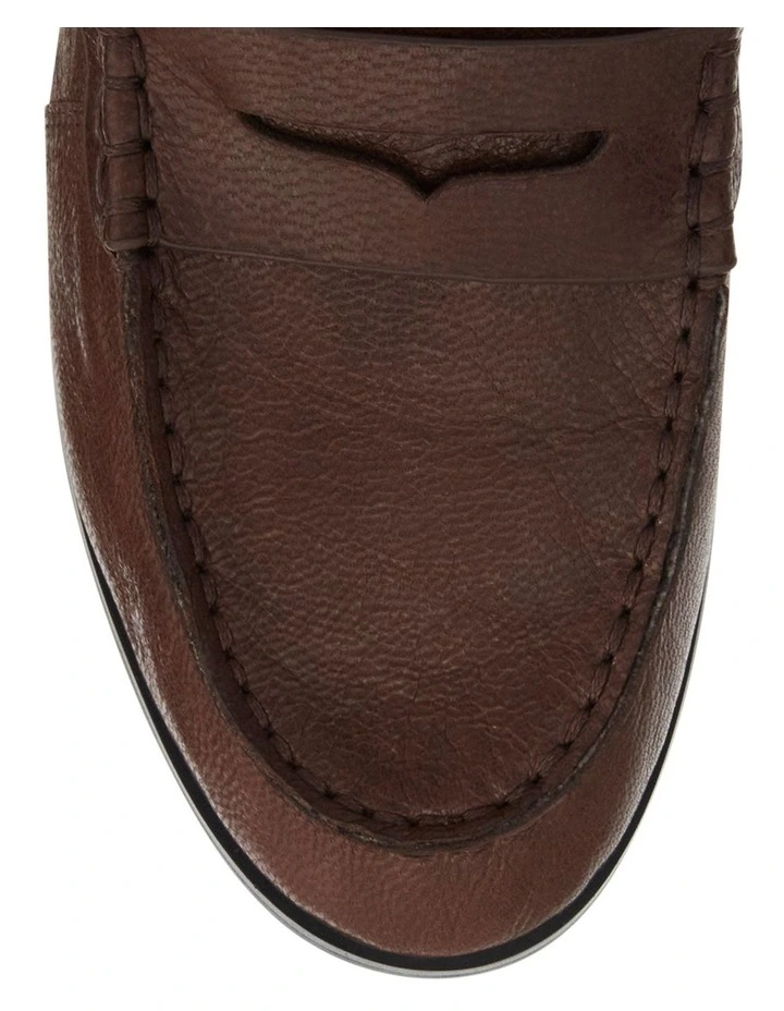 Spartan Loafers in Chocolate Leather image 4