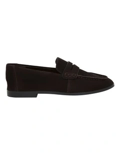 Spartan Loafers in Chocolate Suede