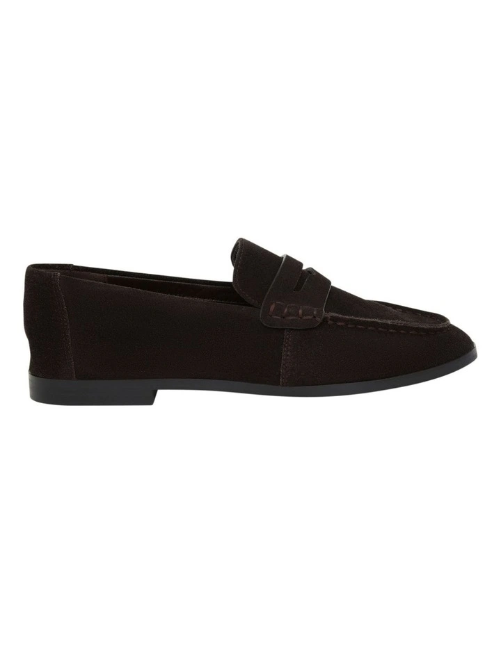 Spartan Loafers in Chocolate Suede image 1