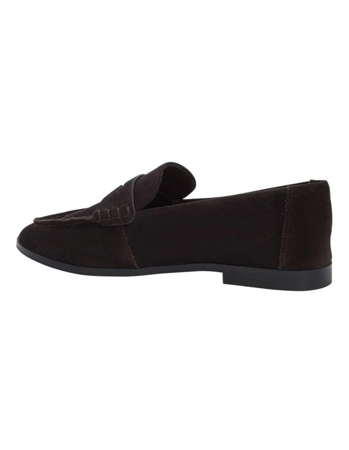 Spartan Loafers in Chocolate Suede image 3
