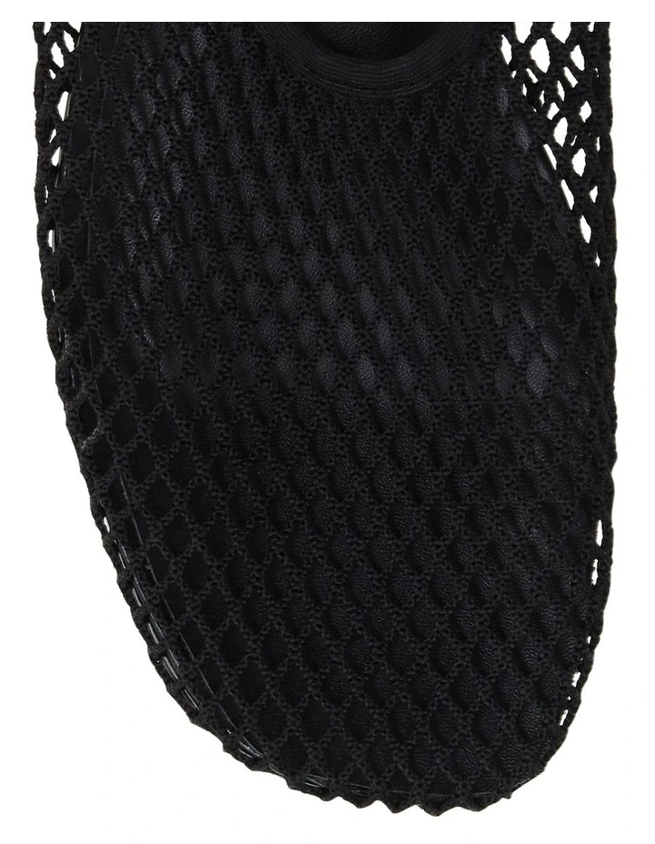 Gabi Ballet Flats in Black Mesh image 4