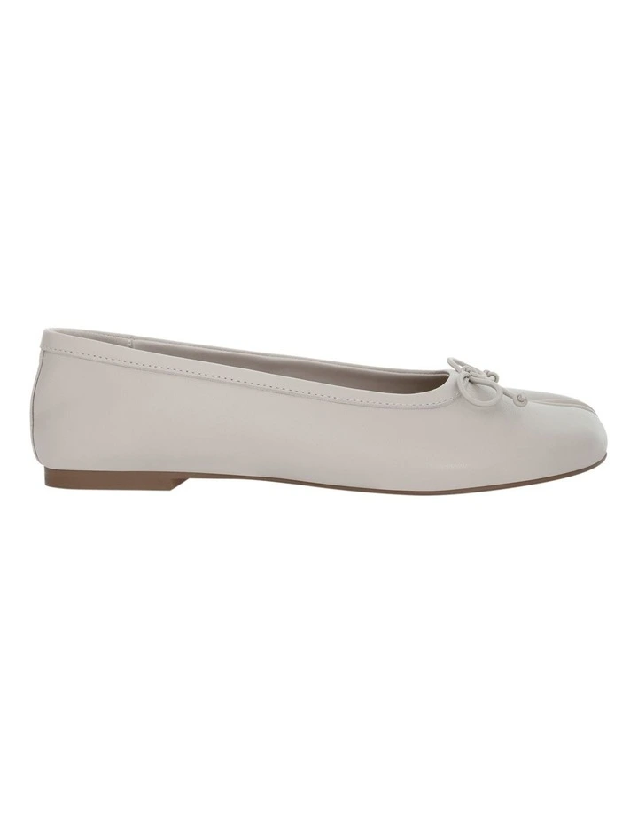 Edwina Ballet Flats in Bone Leather image 1