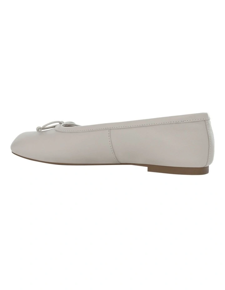 Edwina Ballet Flats in Bone Leather image 3