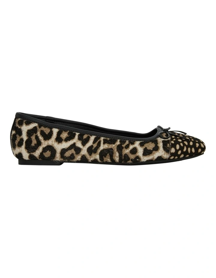 Mayhem Ballet Flat in Animal Print image 1