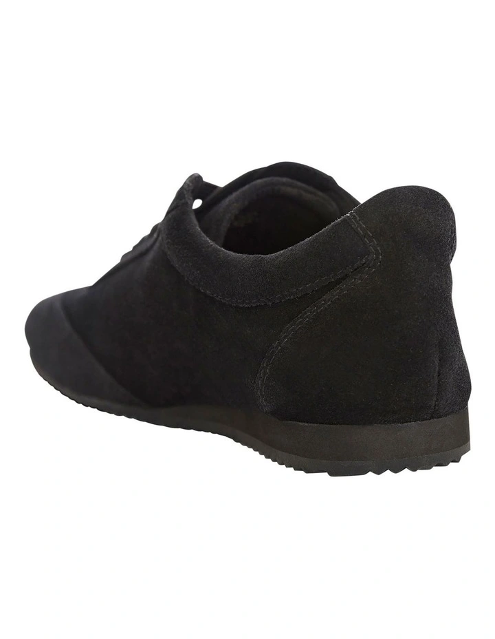 Pulse Sneakers in Black Suede image 3