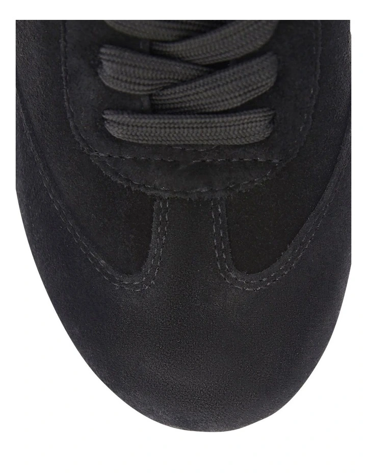 Pulse Sneakers in Black Suede image 4