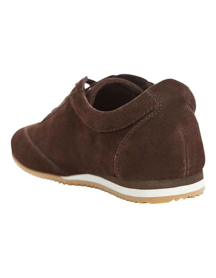 Pulse Sneakers in Chocolate Suede image 3