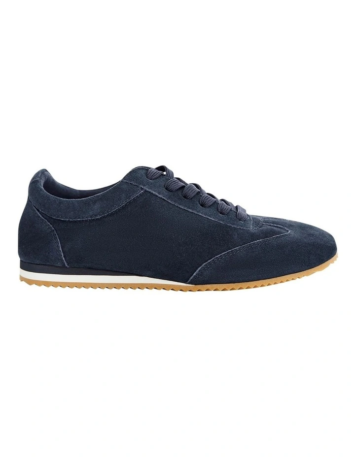 Pulse Sneakers in Navy Suede image 1