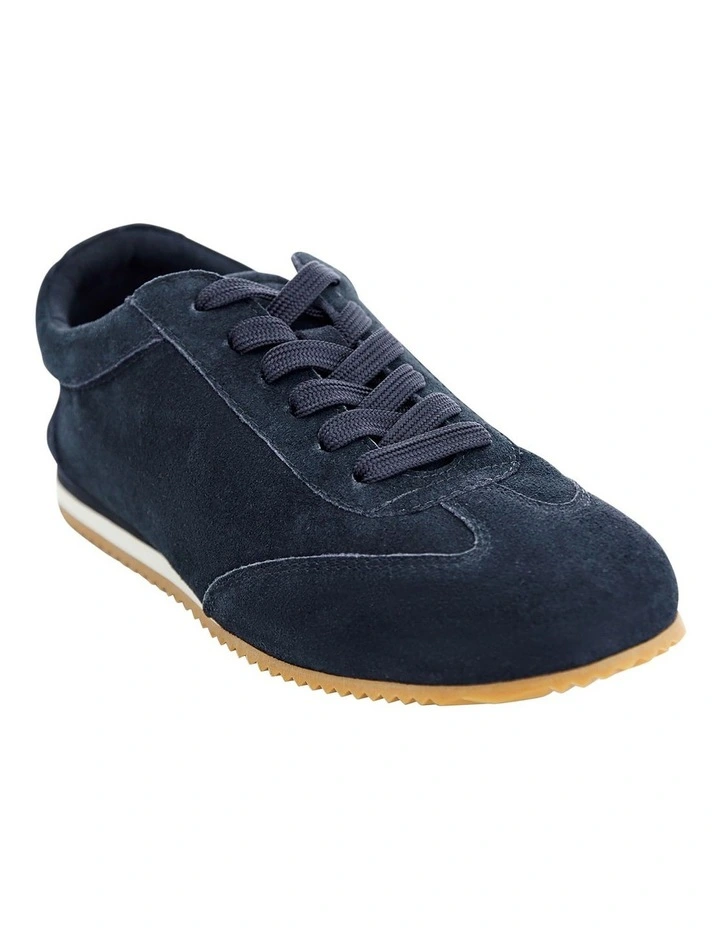 Pulse Sneakers in Navy Suede image 2