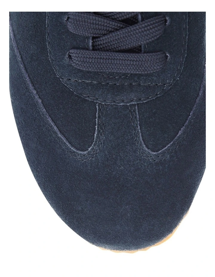 Pulse Sneakers in Navy Suede image 4