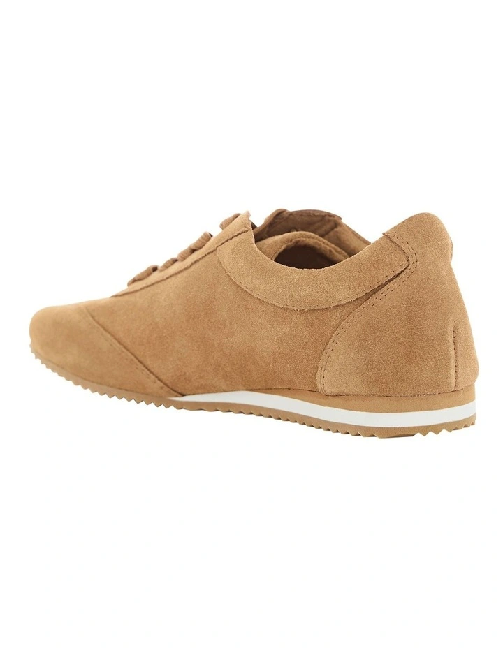 Pulse Sneakers in Tan Suede image 3