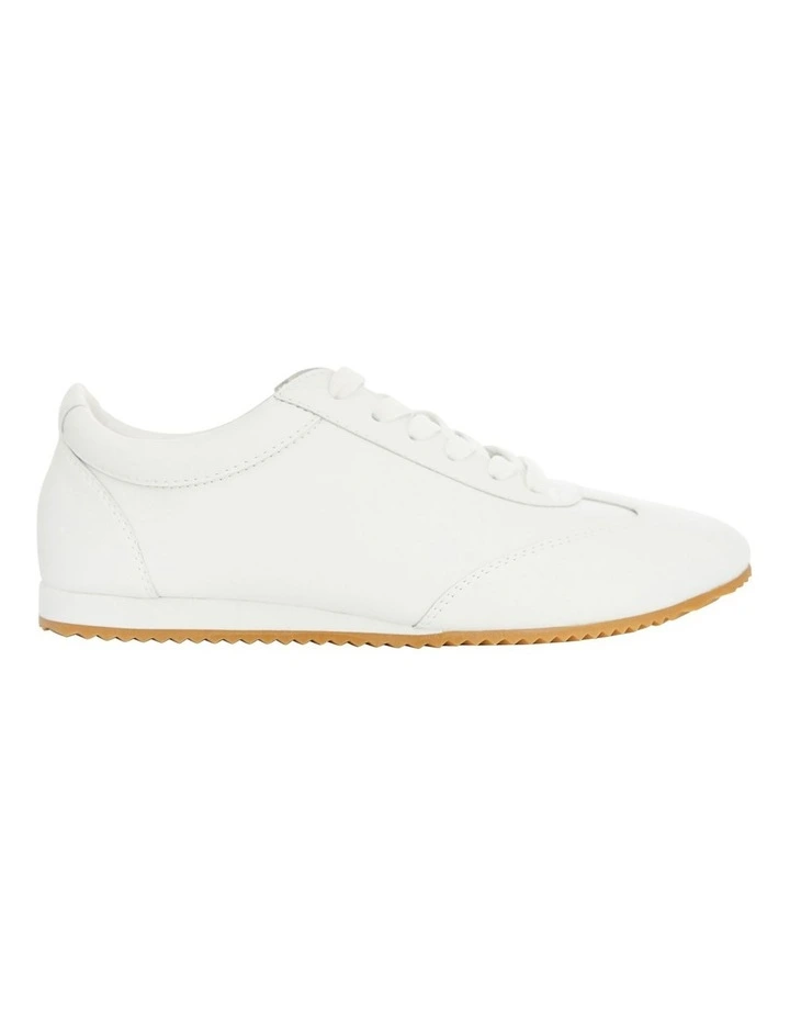 Pulse Sneakers in White Leather image 1