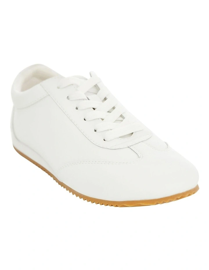 Pulse Sneakers in White Leather image 2