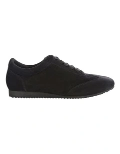Pronto Sneaker in Black Leather
