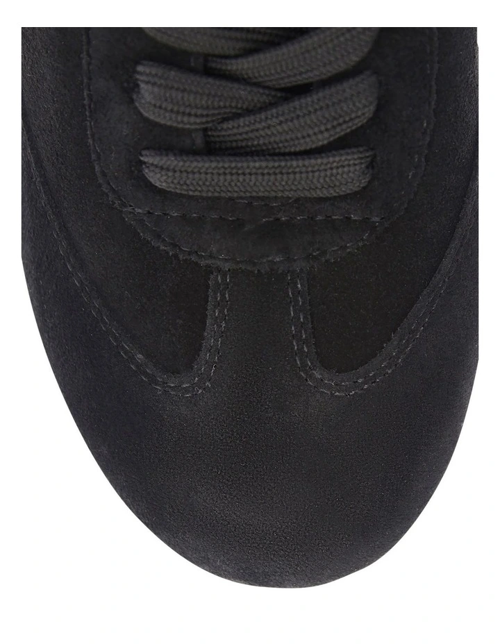 Pronto Sneaker in Black Leather image 4