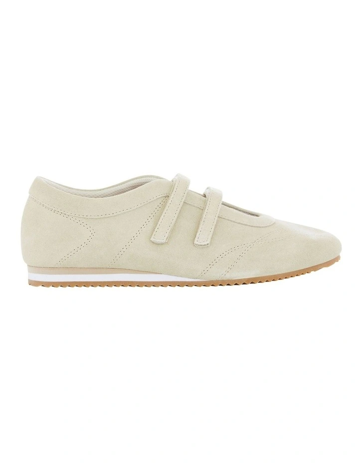 Pronto Sneaker in Taupe Suede image 1