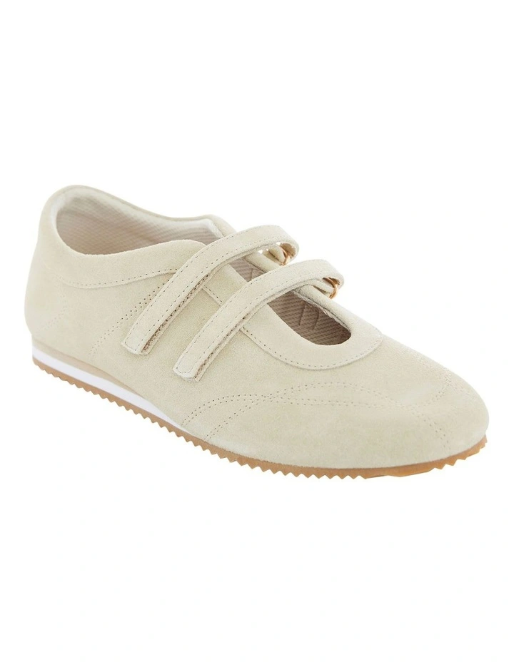 Pronto Sneaker in Taupe Suede image 2