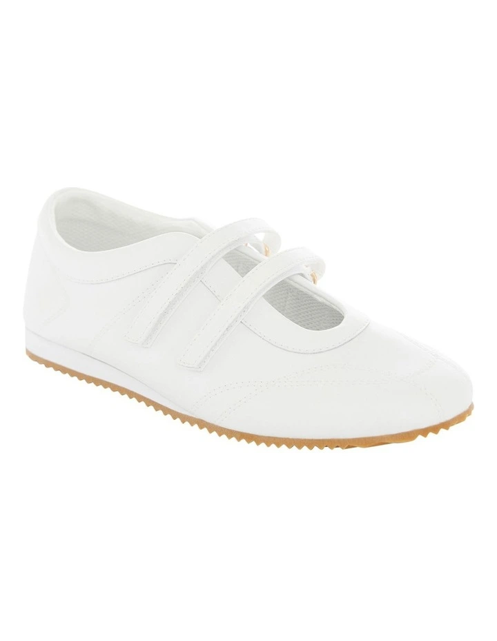 Pronto Sneaker in White Leather image 2