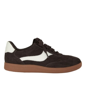 CHOCOLATE SUEDE / WH colour