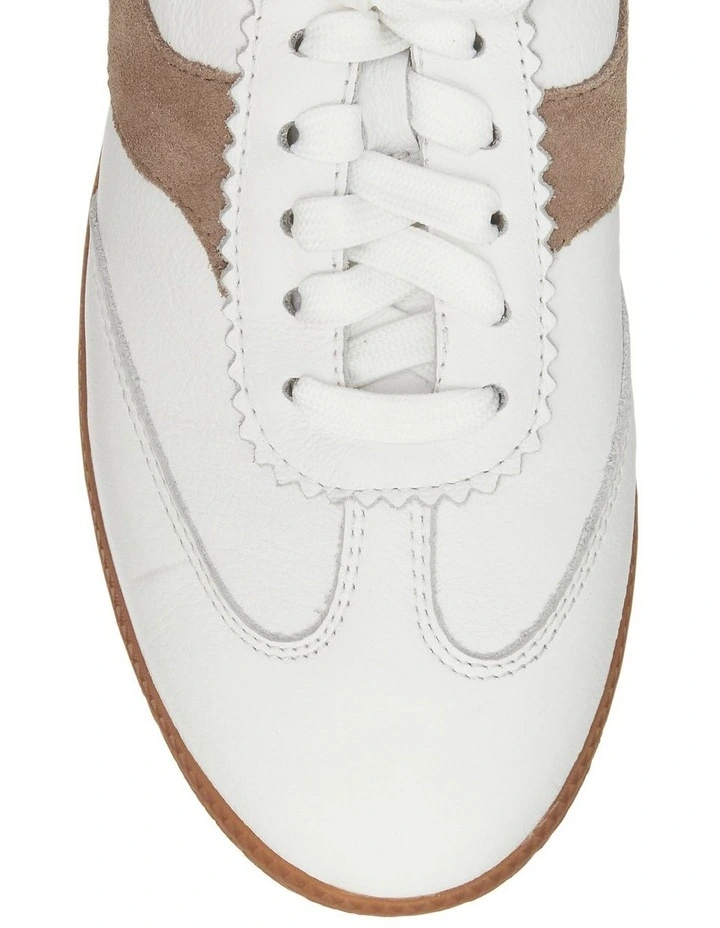 Etta Sneakers in  White Glove / Taupe image 4