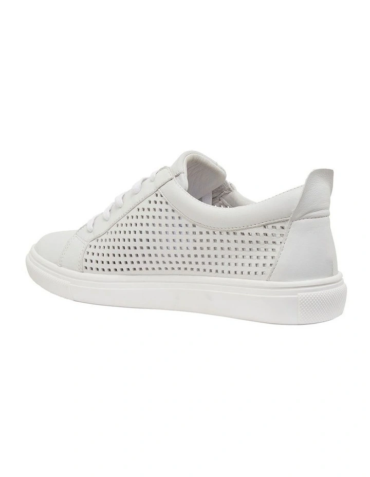 Rio Sneakers in White Leather image 6
