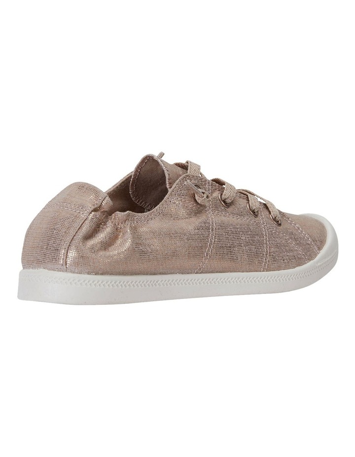 Sandler Link Rose Gold Fabric Sneakers 