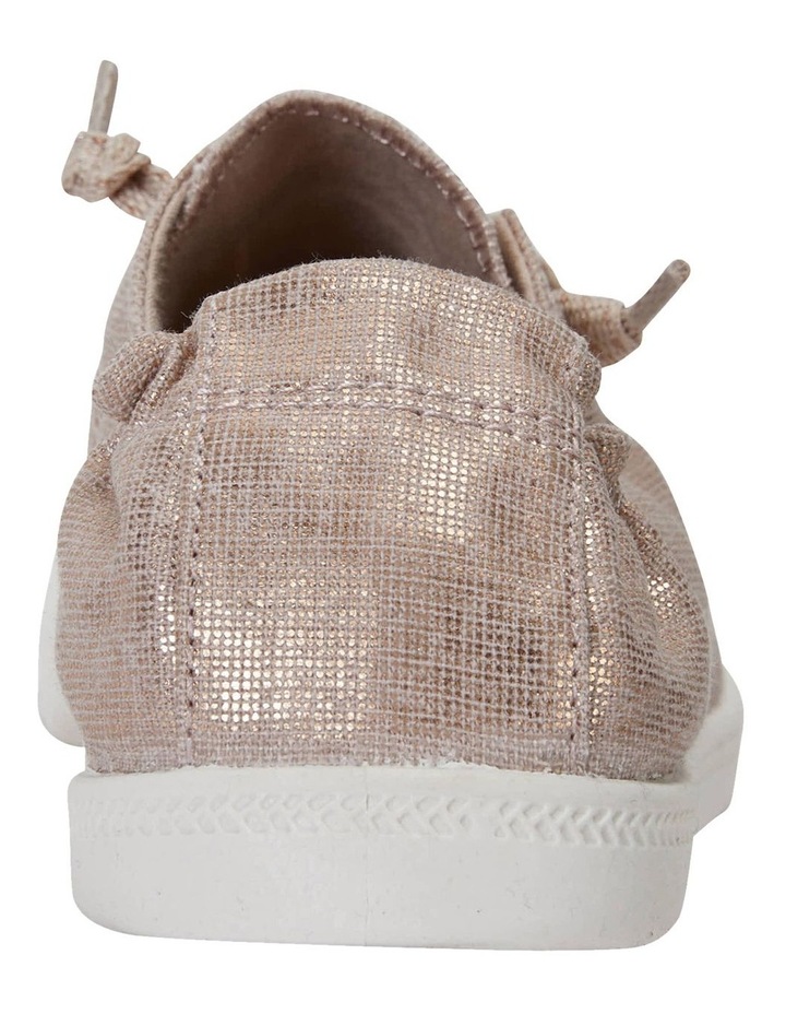 Sandler Link Rose Gold Fabric Sneakers 