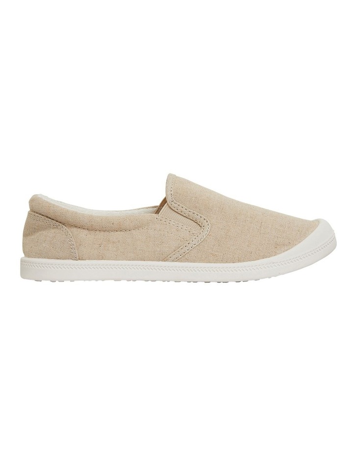 Lucky Beige Fabric Sneakers