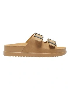 Essex Sandals in Taupe Micro
