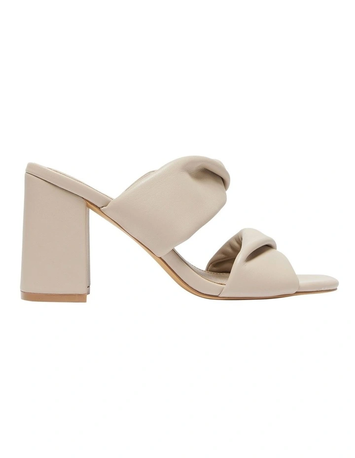 Honor Sandals in Nude Smooth image 1