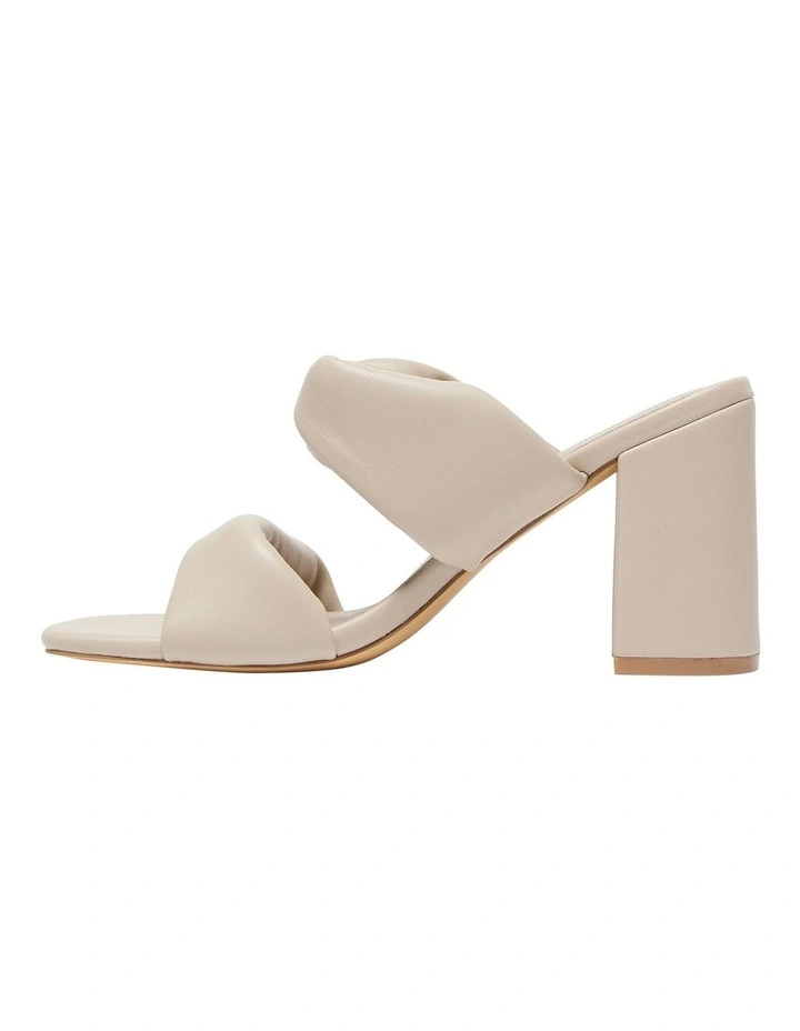 Honor Sandals in Nude Smooth image 3