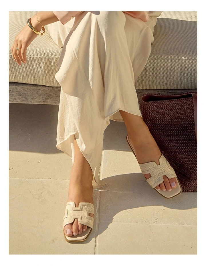 Dion Sandals in Beige Multi image 2