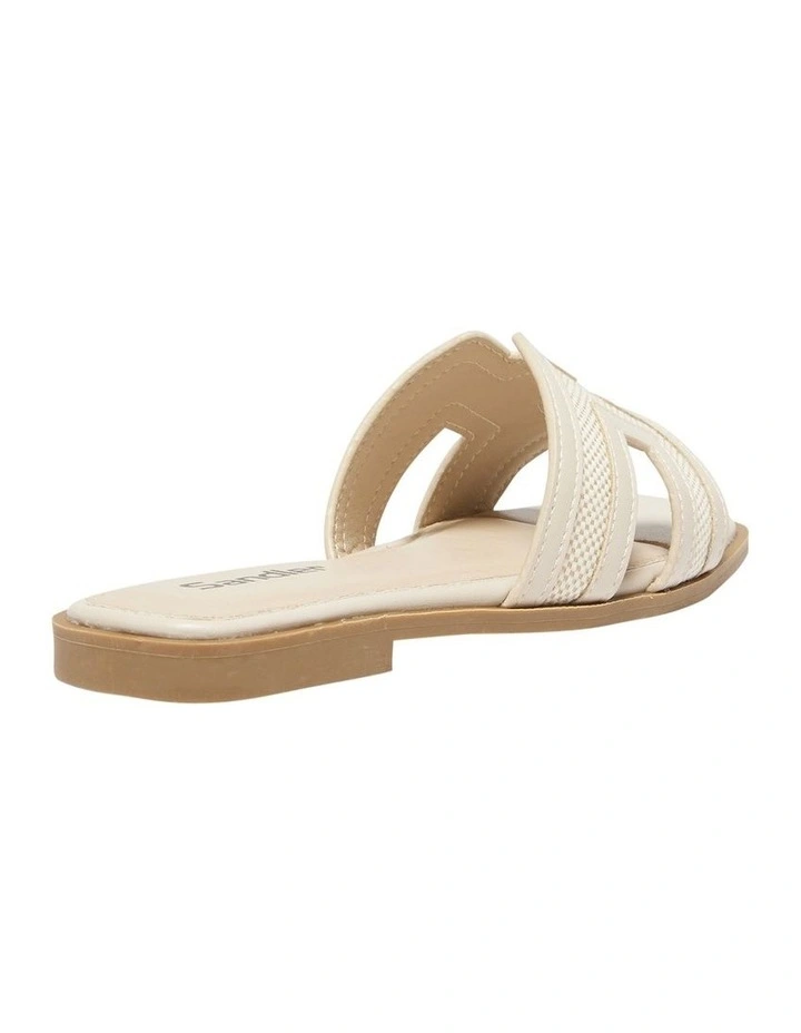 Dion Sandals in Beige Multi image 4