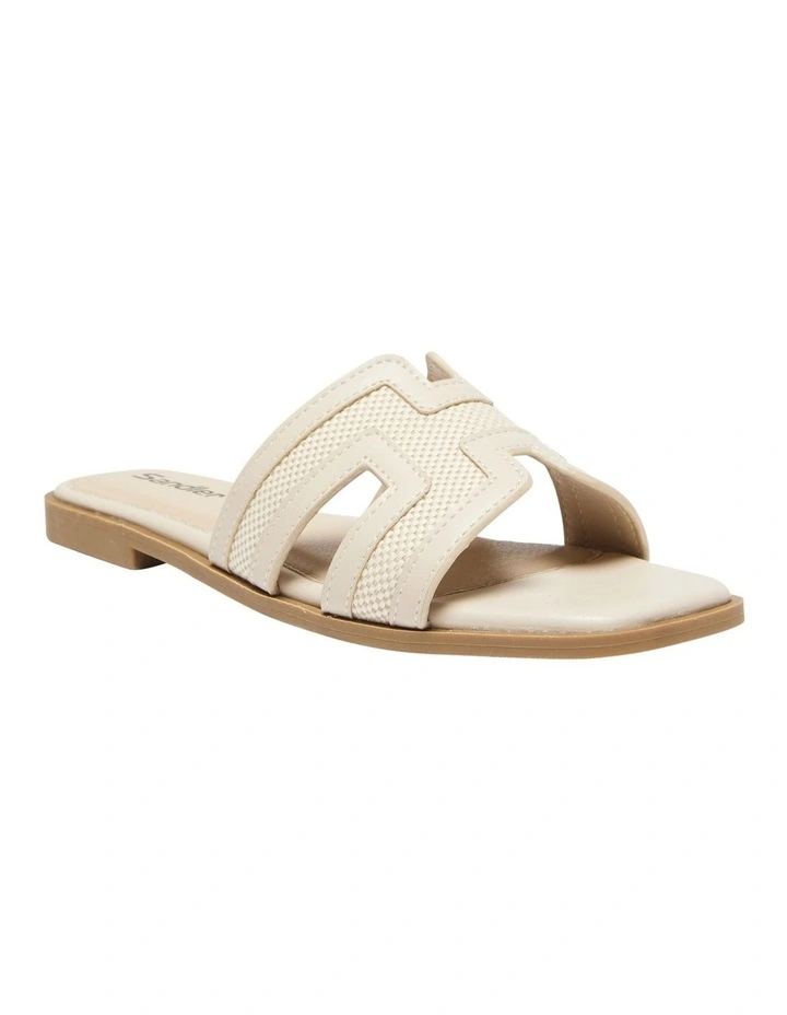 Dion Sandals in Beige Multi image 4