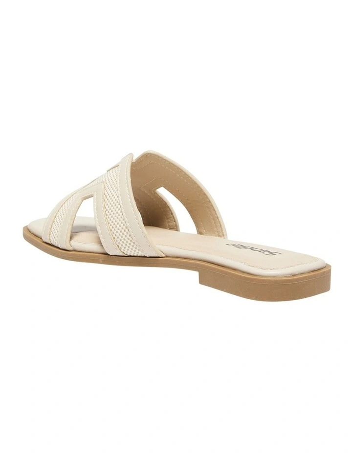 Dion Sandals in Beige Multi image 6