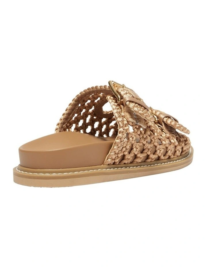 Bamboo Sandals in Camel Weave image 4