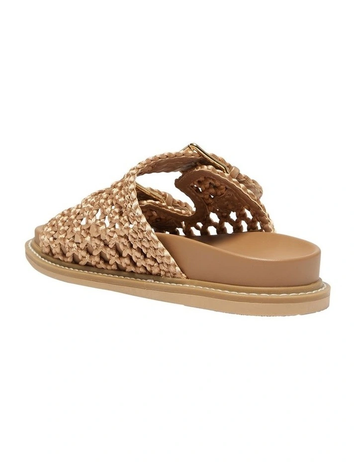 Bamboo Sandals in Camel Weave image 6