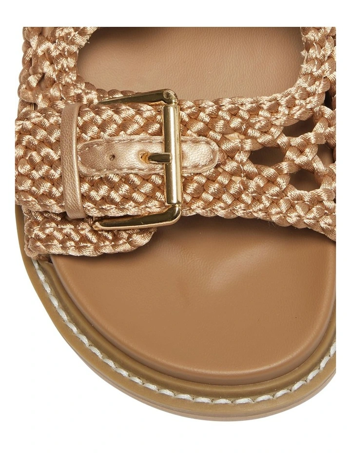 Bamboo Sandals in Camel Weave image 7
