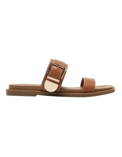 Malibu Sandals in Tan Leather