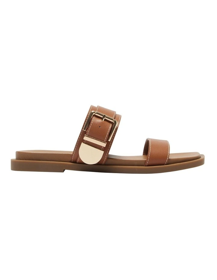 Malibu Sandals in Tan Leather image 1