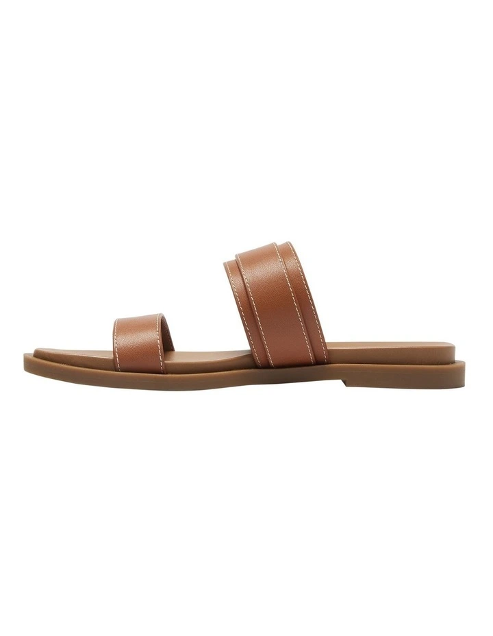 Malibu Sandals in Tan Leather image 3
