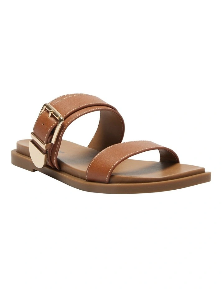 Malibu Sandals in Tan Leather image 5