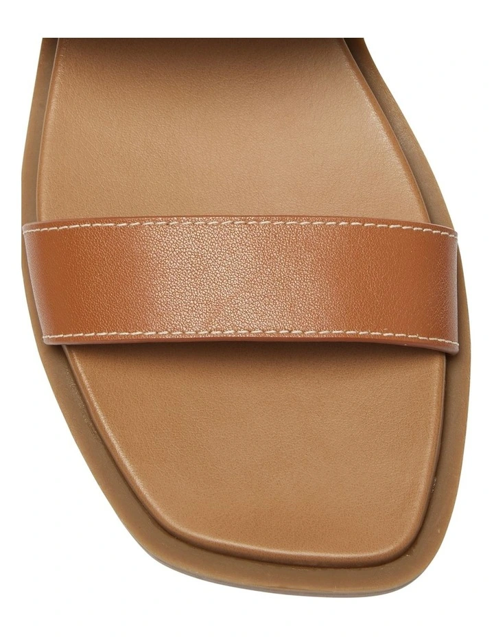 Malibu Sandals in Tan Leather image 7