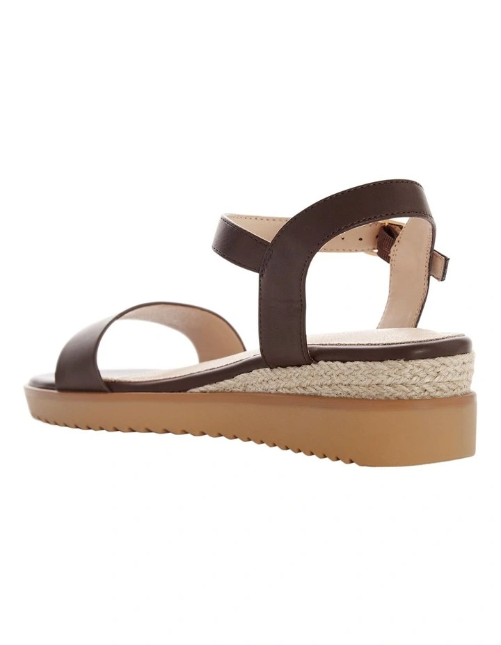 Verona Sandals in Chocolate image 3